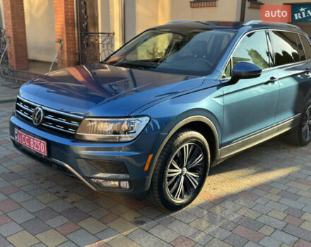 Синий Фольксваген Тигуан, объемом двигателя 1.98 л и пробегом 166 тыс. км за 19200 $, фото 1 на Automoto.ua