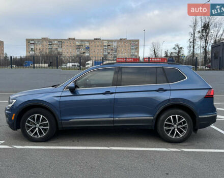 Синий Фольксваген Тигуан, объемом двигателя 1.98 л и пробегом 105 тыс. км за 18350 $, фото 5 на Automoto.ua