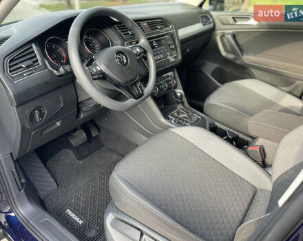 Синий Фольксваген Тигуан, объемом двигателя 2 л и пробегом 20 тыс. км за 17300 $, фото 14 на Automoto.ua