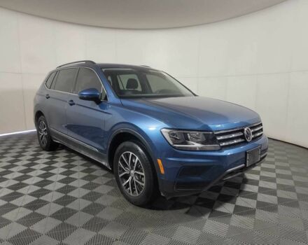 Синий Фольксваген Тигуан, объемом двигателя 2 л и пробегом 90 тыс. км за 18400 $, фото 2 на Automoto.ua