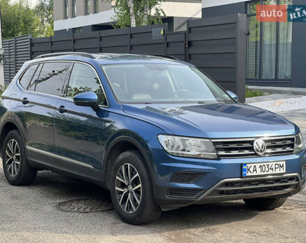 Синій Фольксваген Тігуан, об'ємом двигуна 1.98 л та пробігом 215 тис. км за 16000 $, фото 4 на Automoto.ua