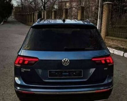 Синій Фольксваген Тігуан, об'ємом двигуна 2 л та пробігом 109 тис. км за 14500 $, фото 6 на Automoto.ua