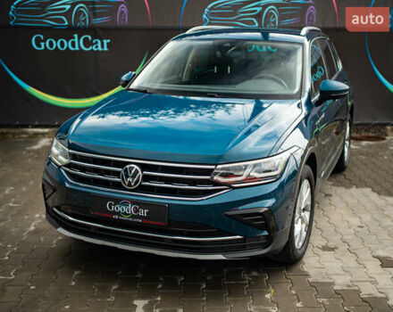 Синий Фольксваген Тигуан, объемом двигателя 1.97 л и пробегом 170 тыс. км за 32888 $, фото 1 на Automoto.ua