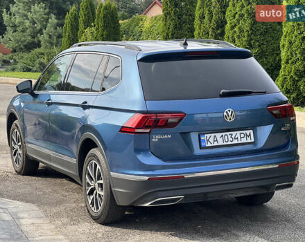 Синій Фольксваген Тігуан, об'ємом двигуна 1.98 л та пробігом 215 тис. км за 16000 $, фото 2 на Automoto.ua