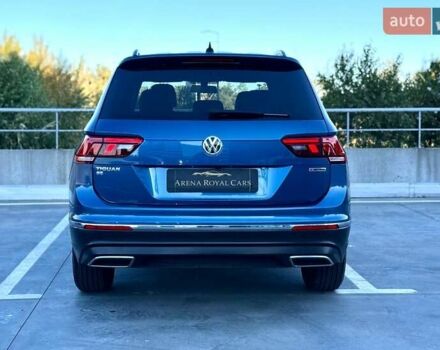 Синий Фольксваген Тигуан, объемом двигателя 2 л и пробегом 96 тыс. км за 20990 $, фото 12 на Automoto.ua
