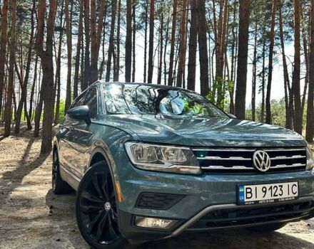 Синий Фольксваген Тигуан, объемом двигателя 1.98 л и пробегом 107 тыс. км за 22000 $, фото 1 на Automoto.ua