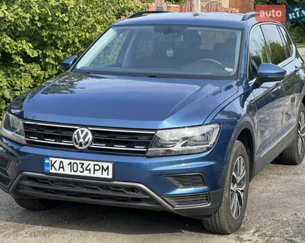 Синій Фольксваген Тігуан, об'ємом двигуна 1.98 л та пробігом 215 тис. км за 16000 $, фото 1 на Automoto.ua