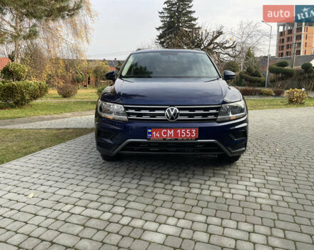Синий Фольксваген Тигуан, объемом двигателя 2 л и пробегом 20 тыс. км за 17300 $, фото 1 на Automoto.ua