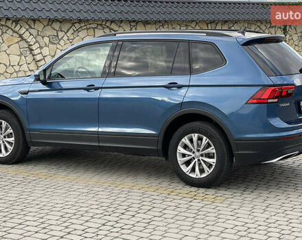 Синий Фольксваген Тигуан, объемом двигателя 2 л и пробегом 117 тыс. км за 18000 $, фото 9 на Automoto.ua
