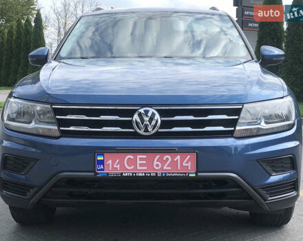 Синий Фольксваген Тигуан, объемом двигателя 2 л и пробегом 185 тыс. км за 16800 $, фото 3 на Automoto.ua