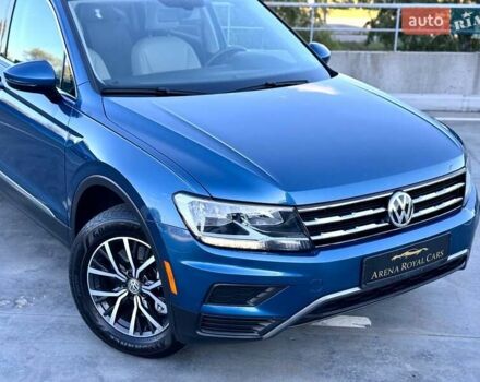 Синий Фольксваген Тигуан, объемом двигателя 2 л и пробегом 96 тыс. км за 20990 $, фото 2 на Automoto.ua