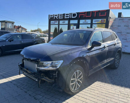 Синий Фольксваген Тигуан, объемом двигателя 2 л и пробегом 116 тыс. км за 13000 $, фото 7 на Automoto.ua