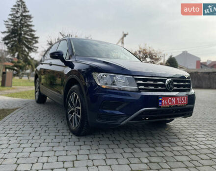 Синий Фольксваген Тигуан, объемом двигателя 2 л и пробегом 20 тыс. км за 17300 $, фото 3 на Automoto.ua