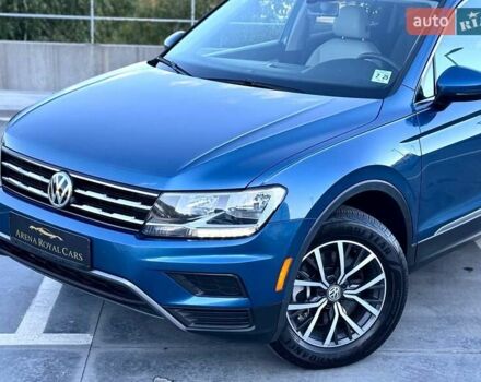 Синий Фольксваген Тигуан, объемом двигателя 2 л и пробегом 96 тыс. км за 20990 $, фото 6 на Automoto.ua