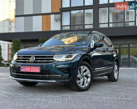Синий Фольксваген Тигуан, объемом двигателя 2 л и пробегом 107 тыс. км за 33500 $, фото 25 на Automoto.ua
