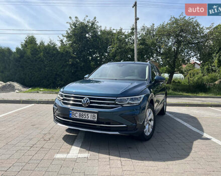 Синій Фольксваген Тігуан, об'ємом двигуна 2 л та пробігом 50 тис. км за 34000 $, фото 1 на Automoto.ua