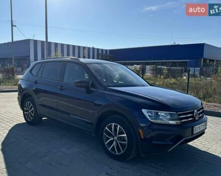 Синий Фольксваген Тигуан, объемом двигателя 1.98 л и пробегом 48 тыс. км за 21999 $, фото 1 на Automoto.ua
