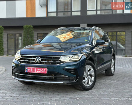 Синий Фольксваген Тигуан, объемом двигателя 2 л и пробегом 107 тыс. км за 33500 $, фото 24 на Automoto.ua