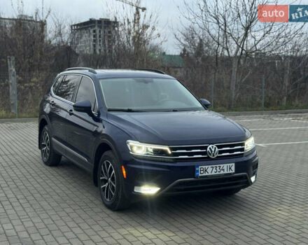Синий Фольксваген Тигуан, объемом двигателя 1.98 л и пробегом 71 тыс. км за 20500 $, фото 6 на Automoto.ua