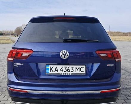 Синий Фольксваген Тигуан, объемом двигателя 1.98 л и пробегом 45 тыс. км за 28600 $, фото 3 на Automoto.ua