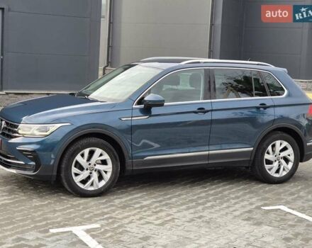 Синій Фольксваген Тігуан, об'ємом двигуна 2 л та пробігом 219 тис. км за 26900 $, фото 3 на Automoto.ua
