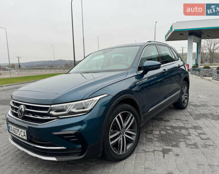 Синий Фольксваген Тигуан, объемом двигателя 1.97 л и пробегом 154 тыс. км за 33900 $, фото 2 на Automoto.ua