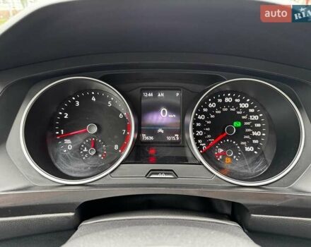 Синий Фольксваген Тигуан, объемом двигателя 2 л и пробегом 74 тыс. км за 21990 $, фото 14 на Automoto.ua