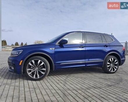 Синий Фольксваген Тигуан, объемом двигателя 1.98 л и пробегом 45 тыс. км за 28600 $, фото 1 на Automoto.ua