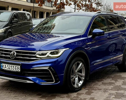 Синий Фольксваген Тигуан, объемом двигателя 1.98 л и пробегом 79 тыс. км за 34999 $, фото 1 на Automoto.ua