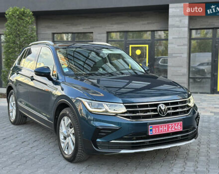 Синий Фольксваген Тигуан, объемом двигателя 2 л и пробегом 107 тыс. км за 33500 $, фото 3 на Automoto.ua
