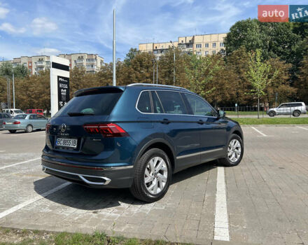 Синій Фольксваген Тігуан, об'ємом двигуна 2 л та пробігом 50 тис. км за 34000 $, фото 4 на Automoto.ua