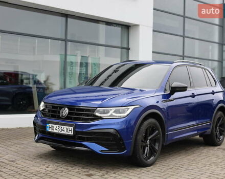 Синий Фольксваген Тигуан, объемом двигателя 1.98 л и пробегом 63 тыс. км за 38000 $, фото 1 на Automoto.ua