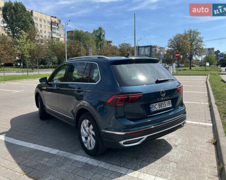 Синій Фольксваген Тігуан, об'ємом двигуна 2 л та пробігом 50 тис. км за 34000 $, фото 3 на Automoto.ua
