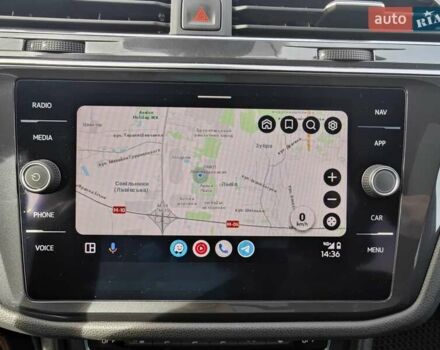 Синий Фольксваген Тигуан, объемом двигателя 1.98 л и пробегом 45 тыс. км за 28600 $, фото 7 на Automoto.ua