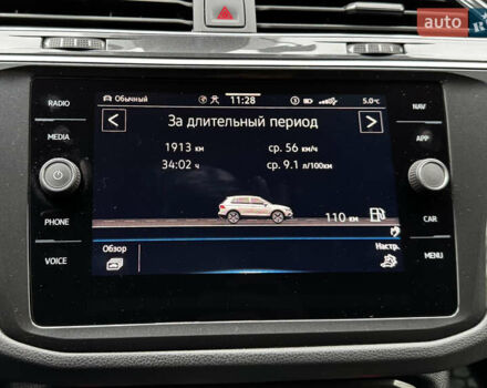 Синий Фольксваген Тигуан, объемом двигателя 1.98 л и пробегом 79 тыс. км за 34999 $, фото 116 на Automoto.ua