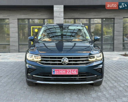 Синий Фольксваген Тигуан, объемом двигателя 2 л и пробегом 107 тыс. км за 33500 $, фото 2 на Automoto.ua