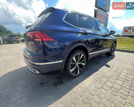 Синий Фольксваген Тигуан, объемом двигателя 1.97 л и пробегом 7 тыс. км за 39500 $, фото 7 на Automoto.ua