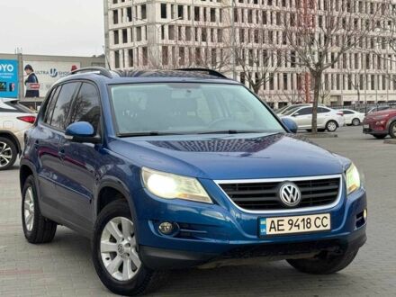 Фольксваген Тигуан 2008 в Днепре (Днепропетровске) на Automoto.ua Синий Фольксваген Тигуан, объемом двигателя 1.4 л и пробегом 184 тыс. км за 7999 $, фото 1 на Automoto.ua