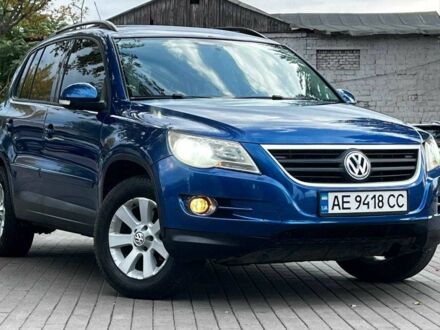Синий Фольксваген Тигуан, объемом двигателя 1.4 л и пробегом 184 тыс. км за 7600 $, фото 1 на Automoto.ua