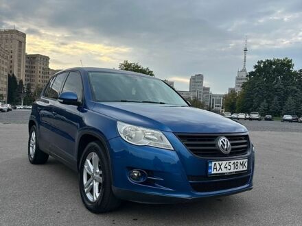 Синий Фольксваген Тигуан, объемом двигателя 1.97 л и пробегом 230 тыс. км за 9990 $, фото 1 на Automoto.ua