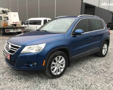 Синий Фольксваген Тигуан, объемом двигателя 1.6 л и пробегом 180 тыс. км за 9990 $, фото 1 на Automoto.ua