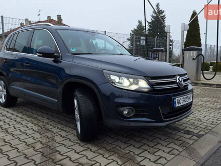 Синий Фольксваген Тигуан, объемом двигателя 1.97 л и пробегом 350 тыс. км за 13500 $, фото 1 на Automoto.ua