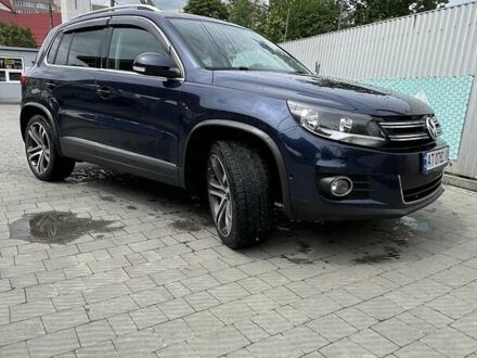Синий Фольксваген Тигуан, объемом двигателя 1.98 л и пробегом 201 тыс. км за 11799 $, фото 1 на Automoto.ua