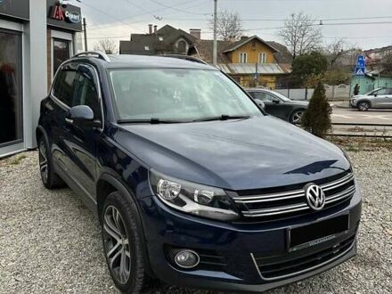 Синий Фольксваген Тигуан, объемом двигателя 1.98 л и пробегом 205 тыс. км за 10950 $, фото 1 на Automoto.ua