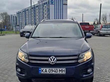 Синій Фольксваген Тігуан, об'ємом двигуна 2 л та пробігом 179 тис. км за 12600 $, фото 1 на Automoto.ua