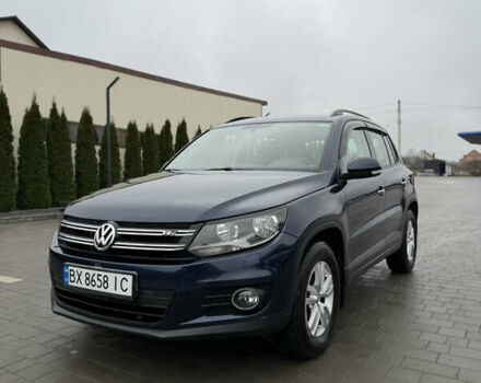 Синий Фольксваген Тигуан, объемом двигателя 1.97 л и пробегом 356 тыс. км за 12700 $, фото 1 на Automoto.ua