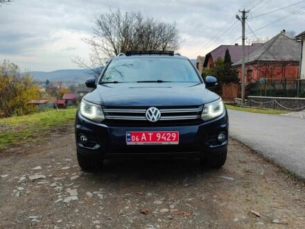 Синій Фольксваген Тігуан, об'ємом двигуна 2 л та пробігом 224 тис. км за 12400 $, фото 1 на Automoto.ua