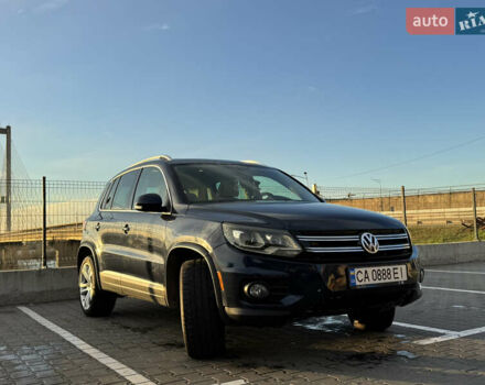 Синий Фольксваген Тигуан, объемом двигателя 2 л и пробегом 167 тыс. км за 12499 $, фото 1 на Automoto.ua