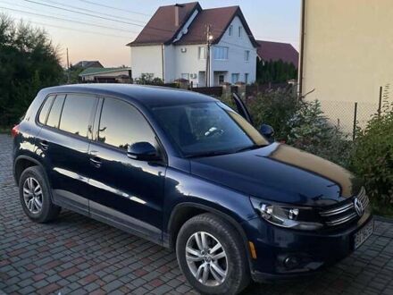 Синий Фольксваген Тигуан, объемом двигателя 1.98 л и пробегом 223 тыс. км за 11900 $, фото 1 на Automoto.ua