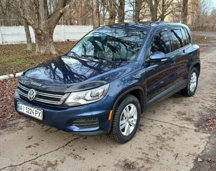 Синій Фольксваген Тігуан, об'ємом двигуна 1.98 л та пробігом 200 тис. км за 11500 $, фото 1 на Automoto.ua